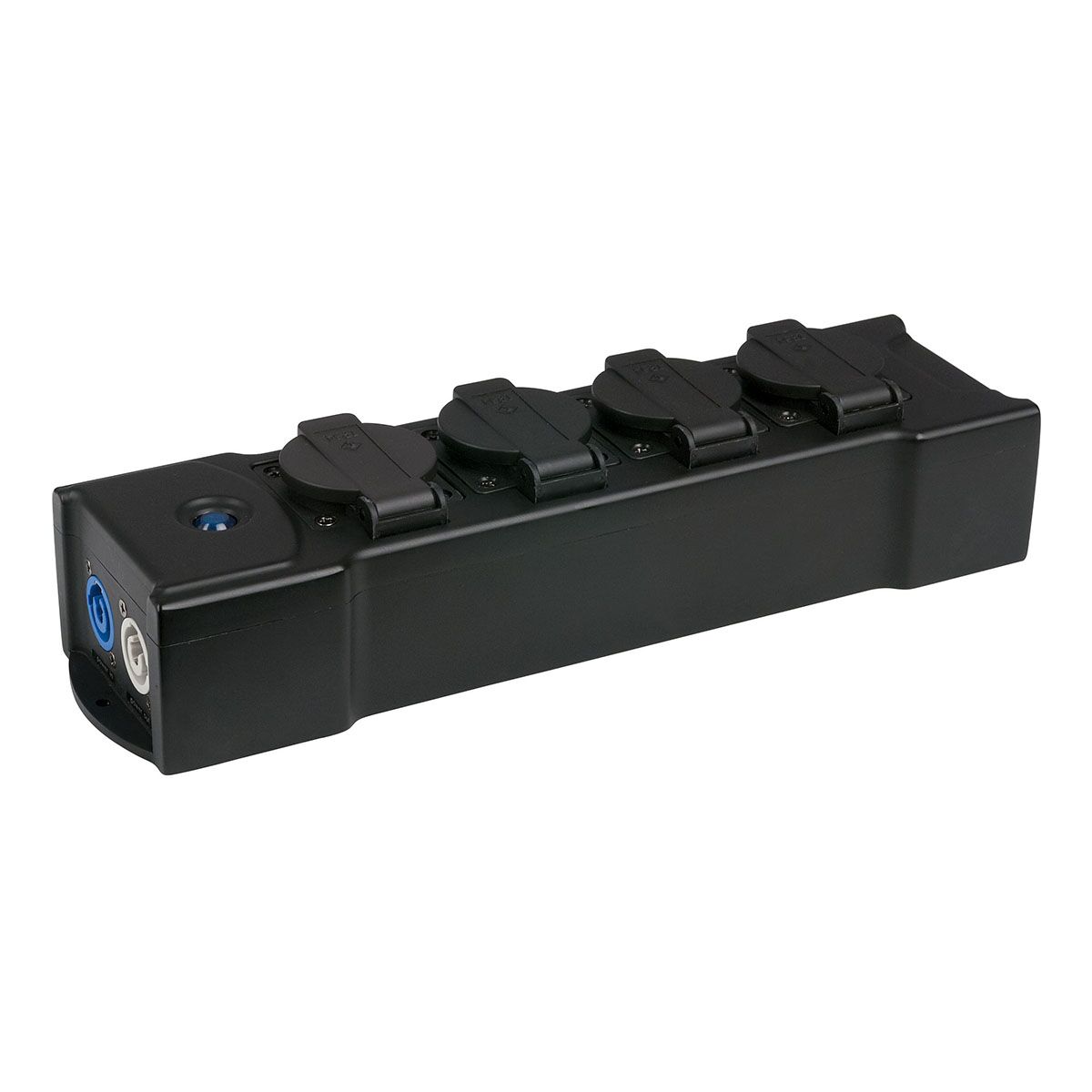 Showgear PowerBOX 4 verdeeldoos 4-weg met PowerCon Showgear PowerBOX 4 verdeeldoos 4-weg met PowerCon