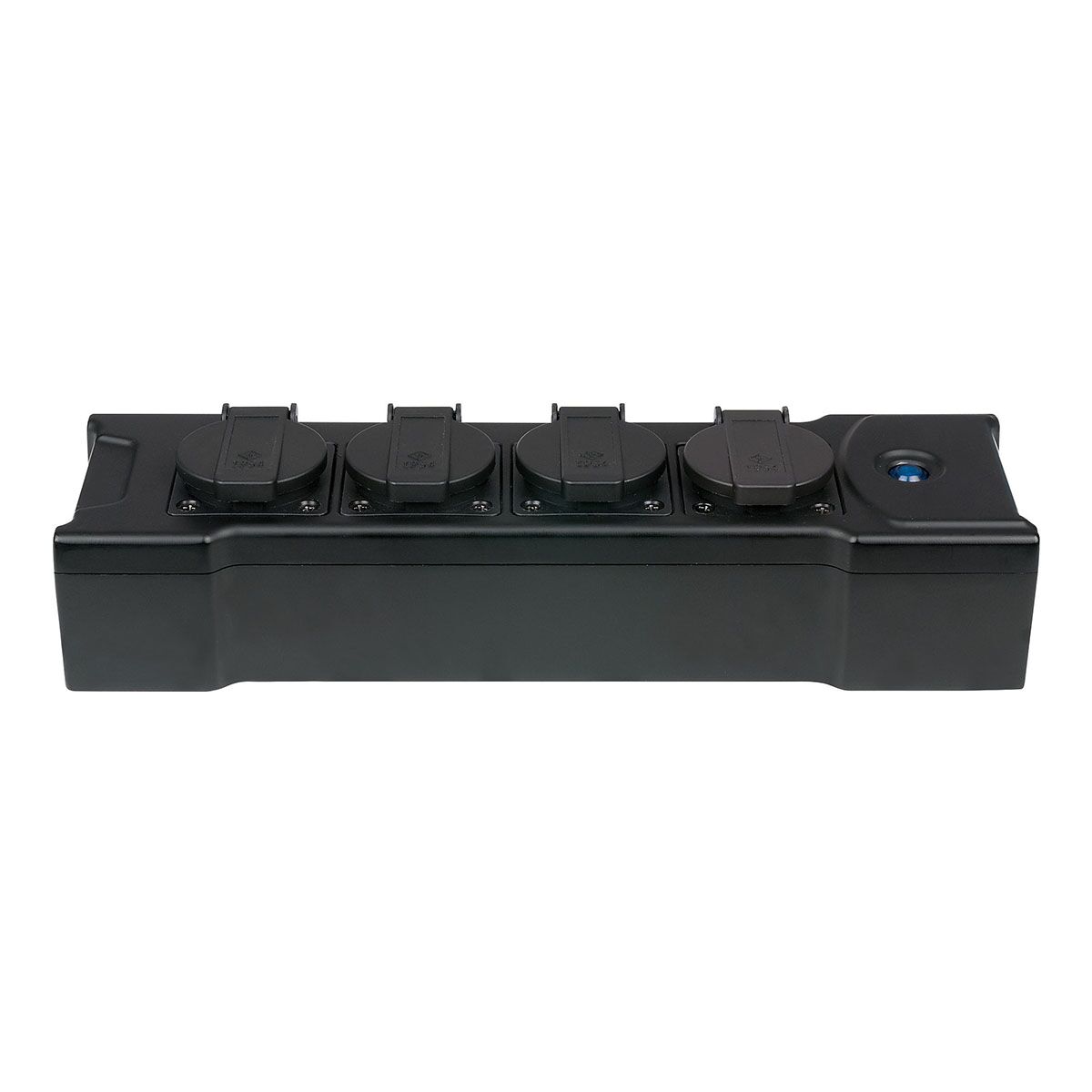 Showgear PowerBOX 4 verdeeldoos 4-weg met PowerCon Showgear PowerBOX 4 verdeeldoos 4-weg met PowerCon