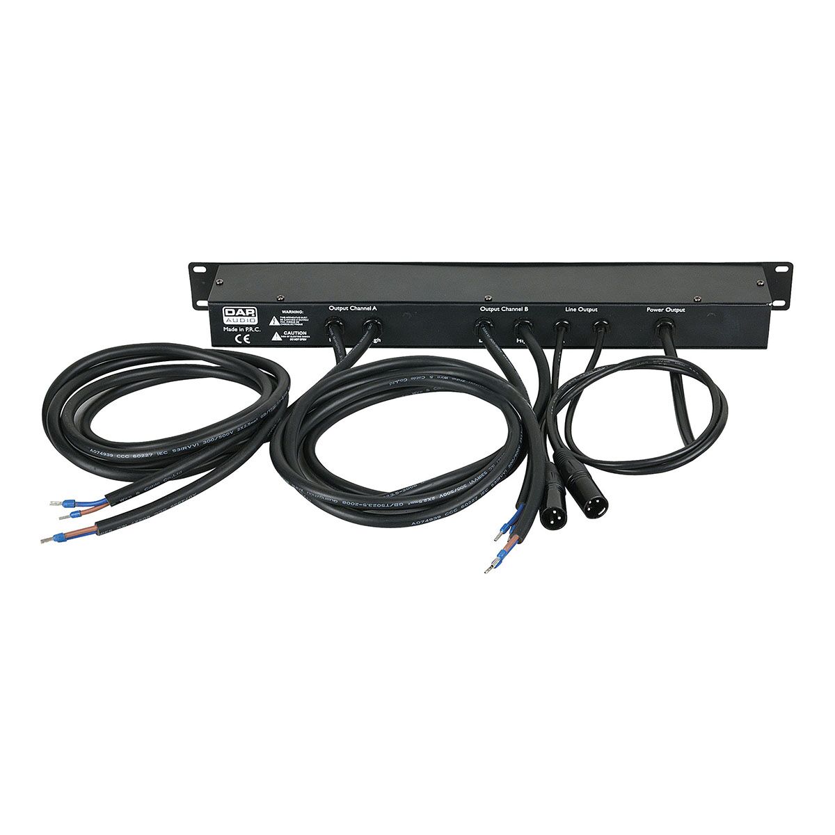 DAP ACU-100 Black Aansluitunit audio DAP ACU-100 Black Aansluitunit audio