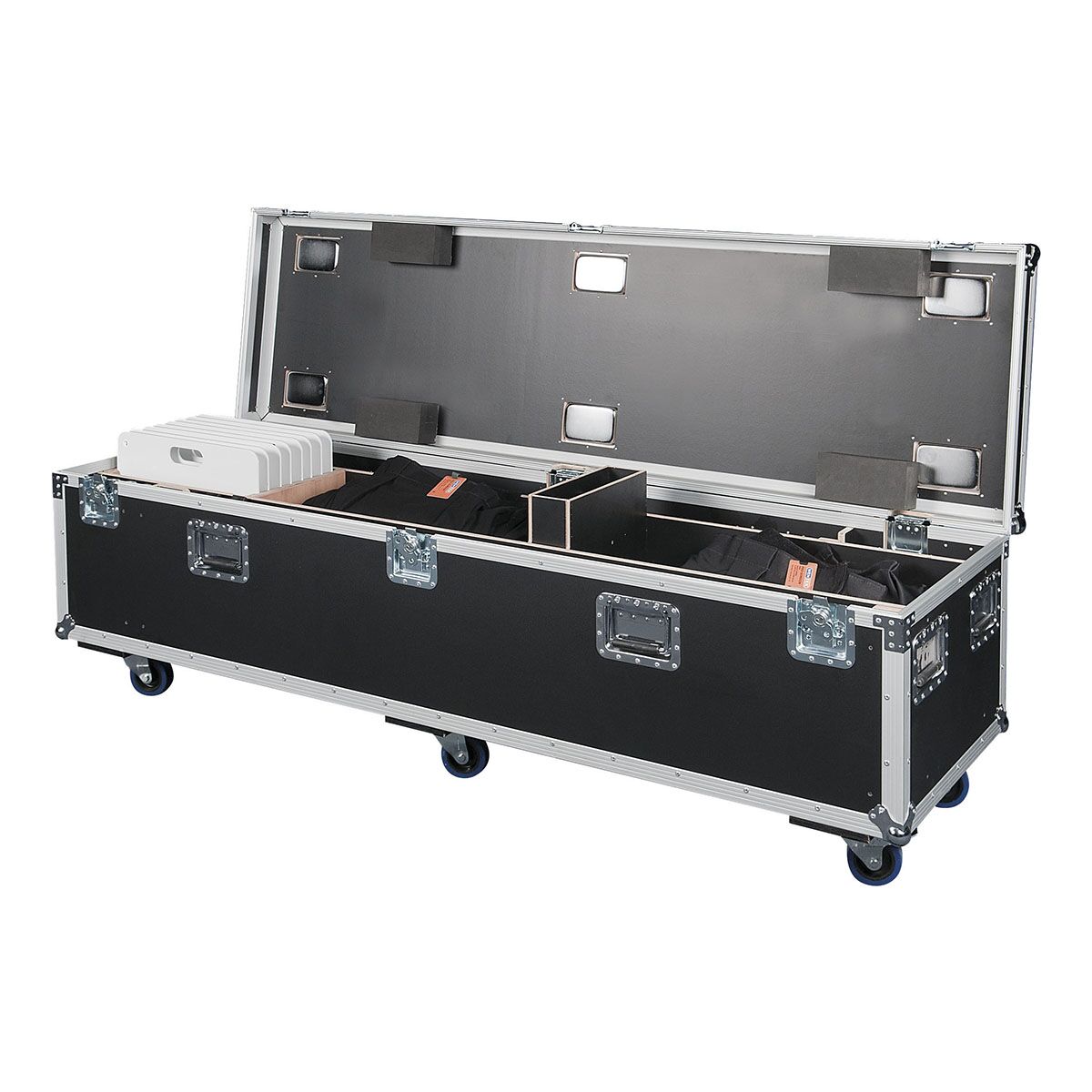 WENTEX® Pipe & Drape Flightcase - baseplate 45cm WENTEX® Pipe & Drape Flightcase - baseplate 45cm