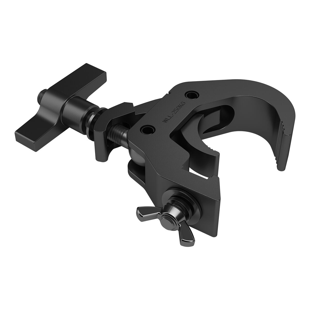 FORTEX Selflock Coupler truss klem WLL 250kg buis Ø48-51mm zwart FORTEX Selflock Coupler truss klem WLL 250kg buis Ø48-51mm zwart