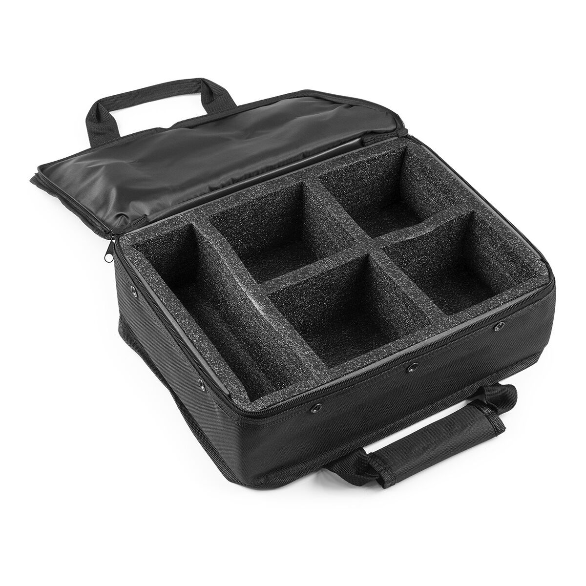 BeamZ AC470 flightbag - Tas voor 4 BBP90 uplights en extra ruimte voor accessoires BeamZ AC470 flightbag - Tas voor 4 BBP90 uplights en extra ruimte voor accessoires
