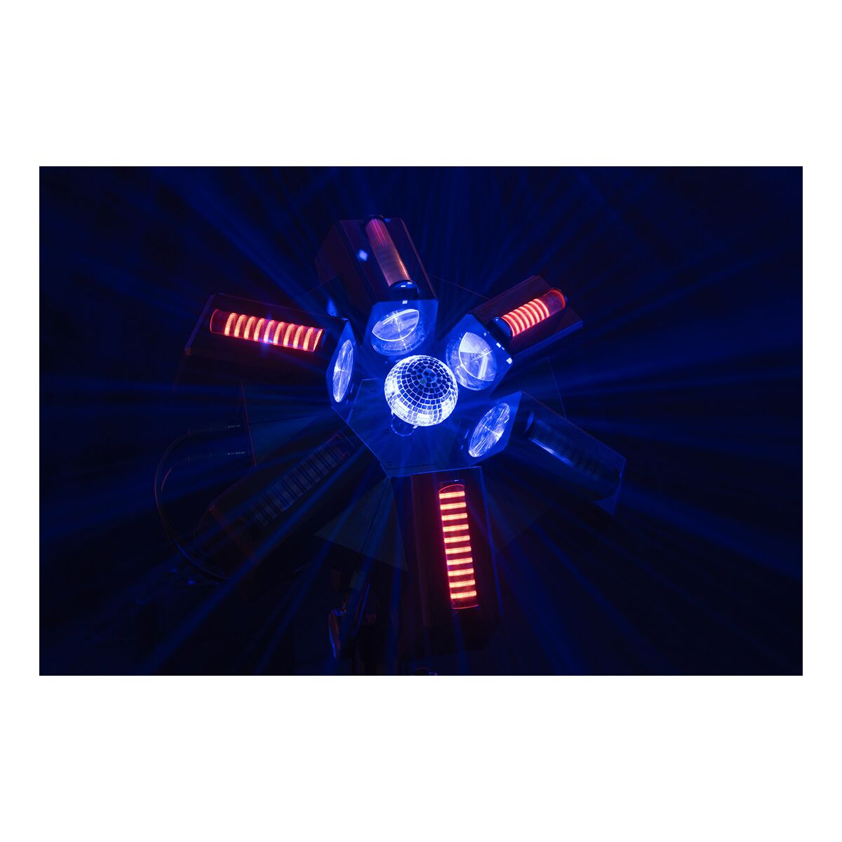 Showtec Typhoon 640 6x RGBW LED-spiegelboleffect Showtec Typhoon 640 6x RGBW LED-spiegelboleffect