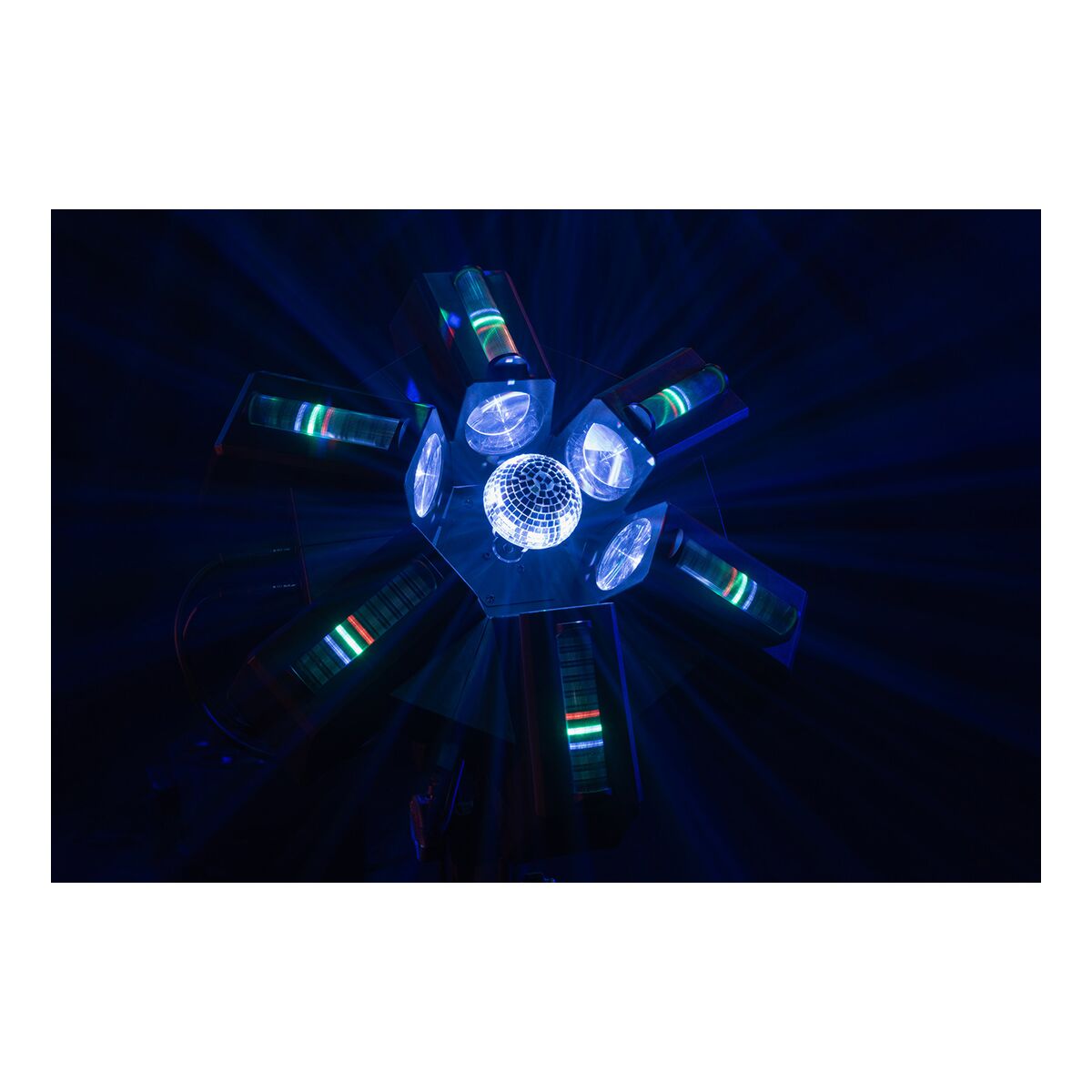 Showtec Typhoon 640 6x RGBW LED-spiegelboleffect Showtec Typhoon 640 6x RGBW LED-spiegelboleffect