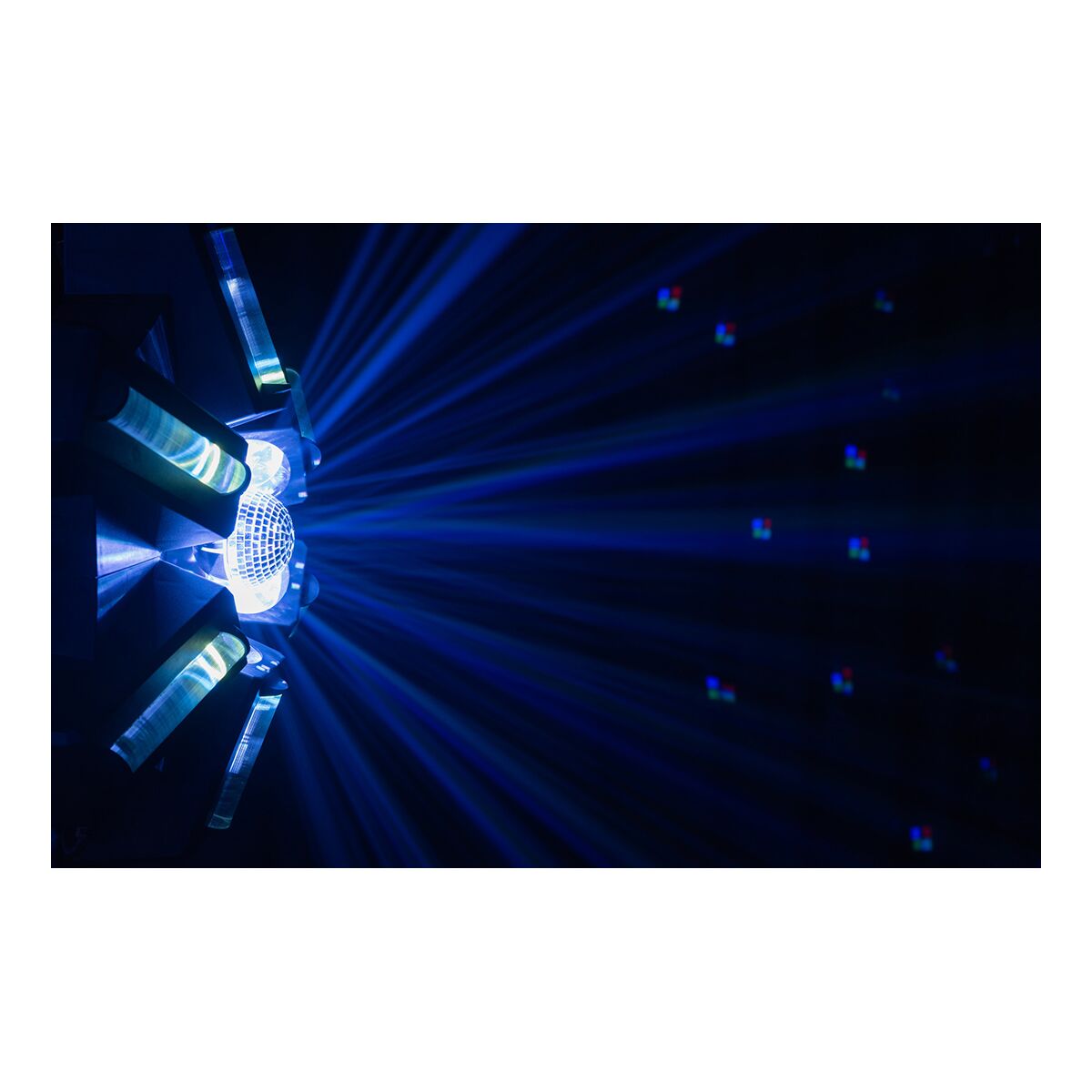 Showtec Typhoon 640 6x RGBW LED-spiegelboleffect Showtec Typhoon 640 6x RGBW LED-spiegelboleffect