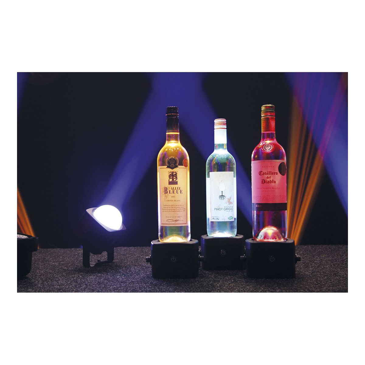 Showtec Case for 6x EventDOT 15 Inclusief accessoire ruimte Showtec Case for 6x EventDOT 15 Inclusief accessoire ruimte
