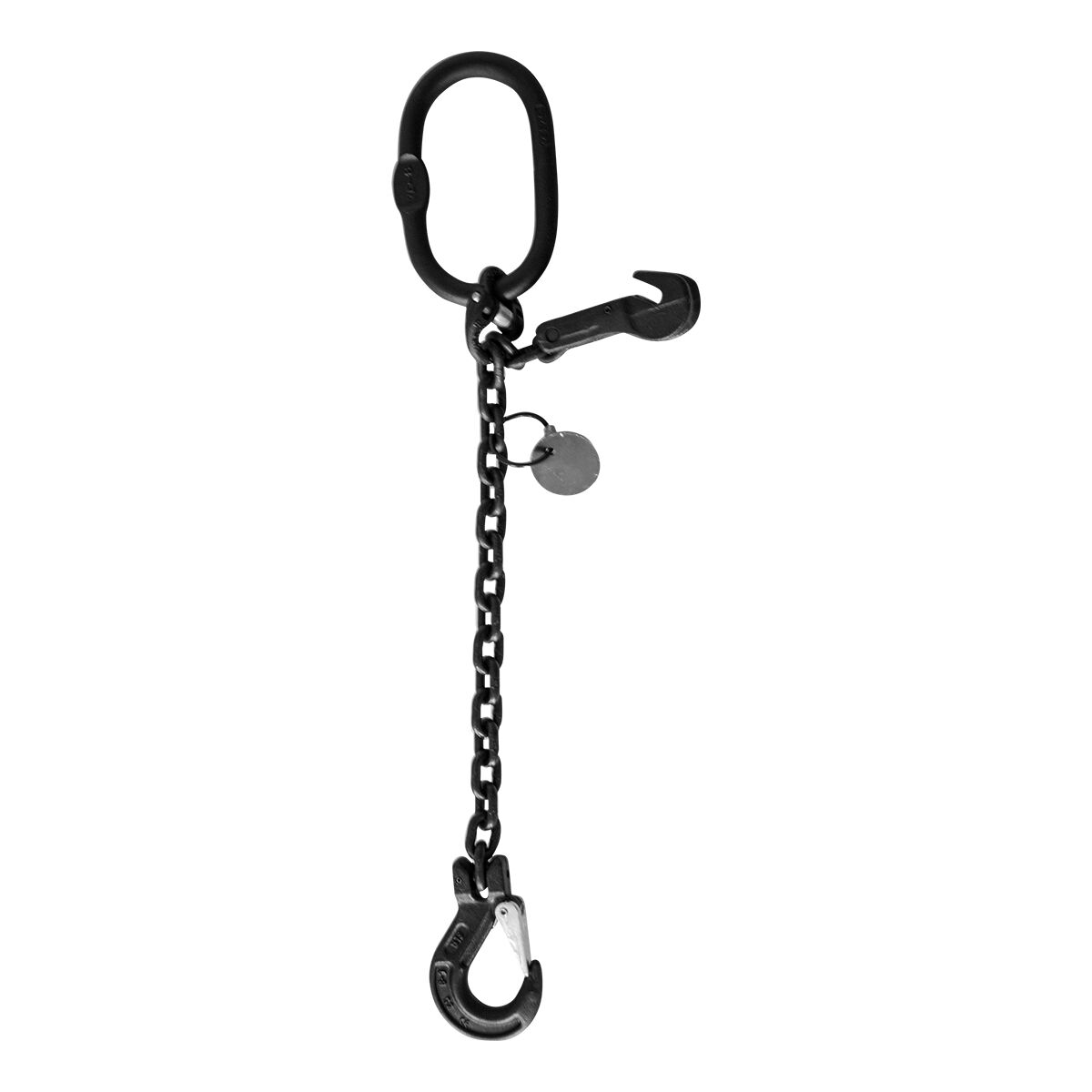 ELLER® Chainclutch Stelketting met geborgde inkortklauw 8 mm ketting - 3 m
