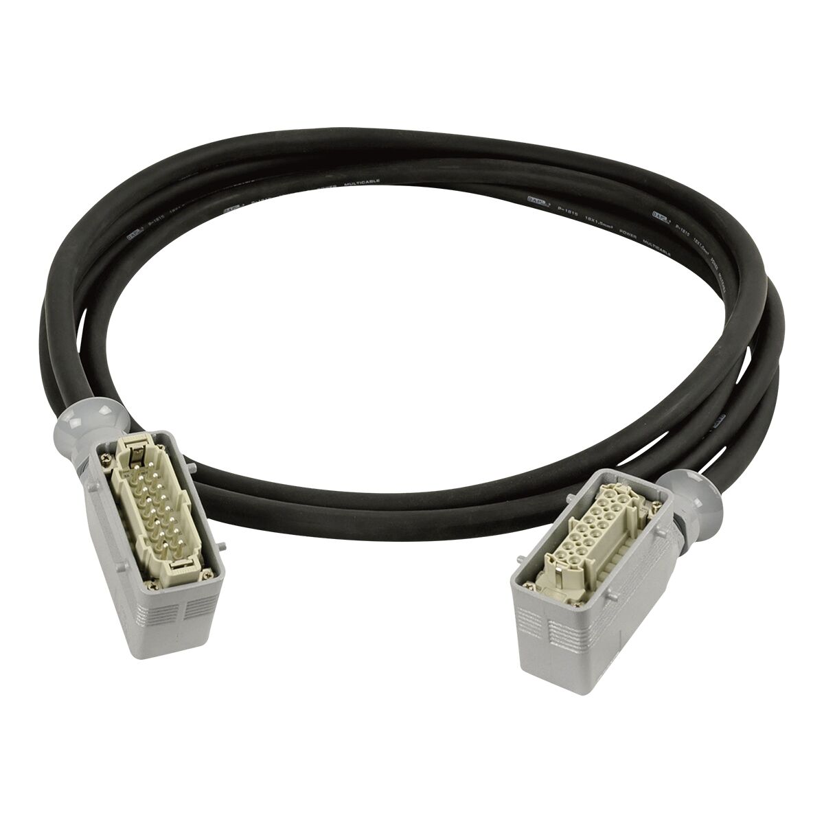 DAP Power Multicable 16 Pole male-female 2 m