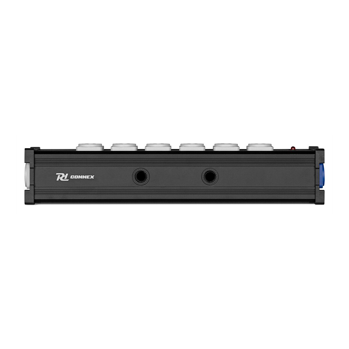 PD Connex PSB27 7-voudige stroomverdeler voor powerCON OUT en 1-IN Doorlus - zwart PD Connex PSB27 7-voudige stroomverdeler voor powerCON OUT en 1-IN Doorlus - zwart