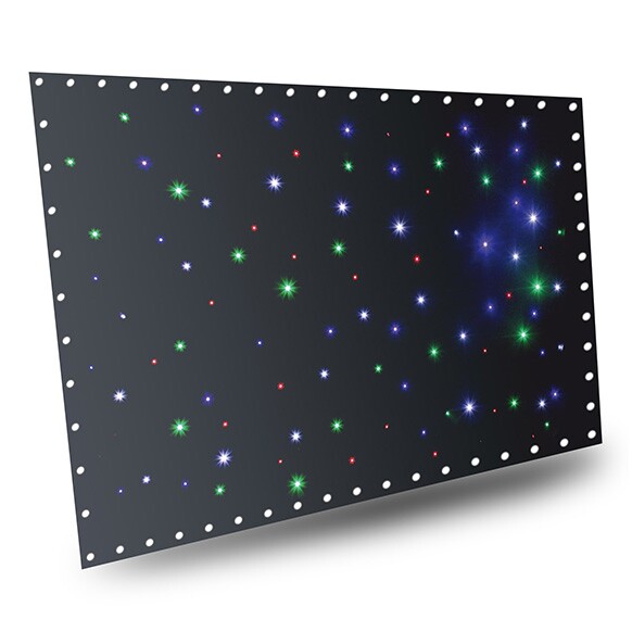 BeamZ Stardrape Sparklewall LED96 RGBW 3x2m met controller BeamZ Stardrape Sparklewall LED96 RGBW 3x2m met controller