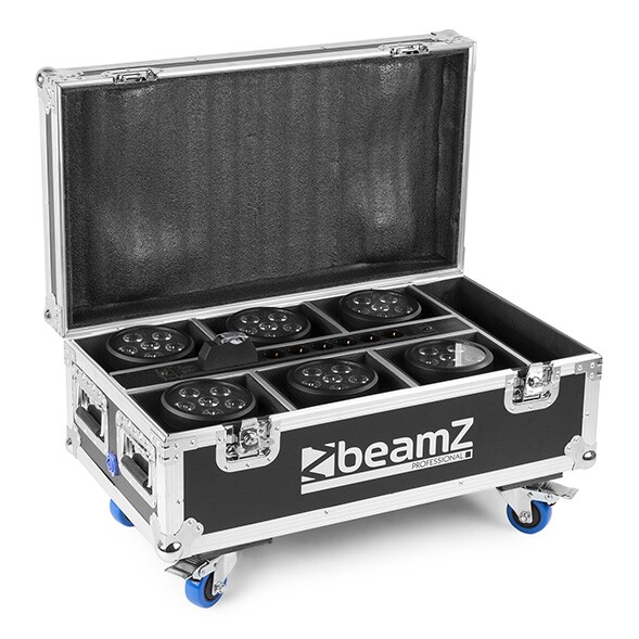 BeamZ Professional FCC66 Flightcase voor 6x BBP66 Uplight Par BeamZ Professional FCC66 Flightcase voor 6x BBP66 Uplight Par