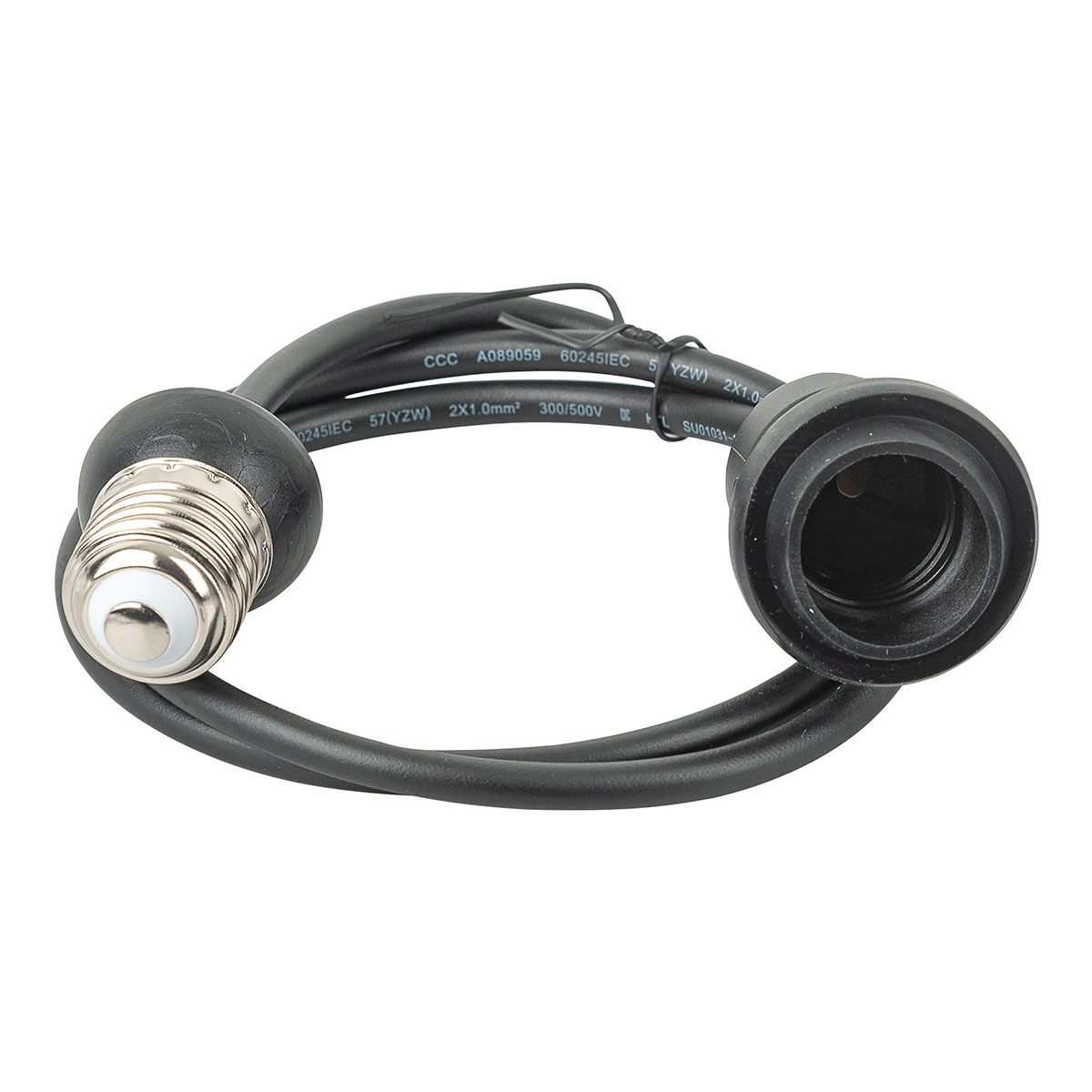 Showtec E27 fitting verlengkabel - 100cm Showtec E27 fitting verlengkabel - 100cm