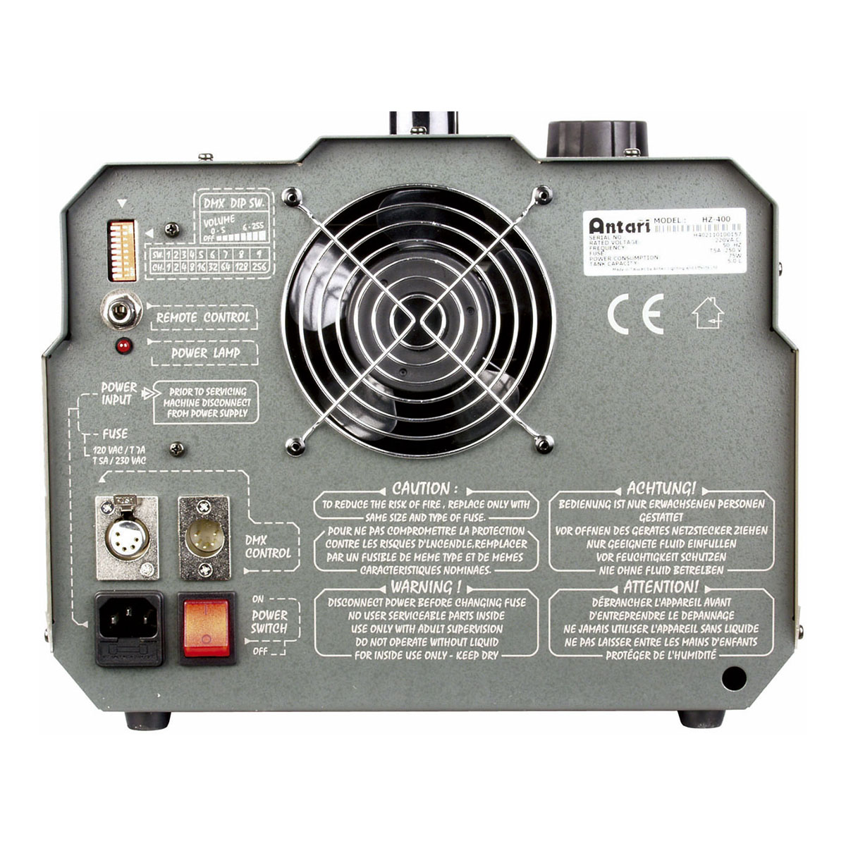 Antari HZ-400 Pro Hazer DMX Antari HZ-400 Pro Hazer DMX