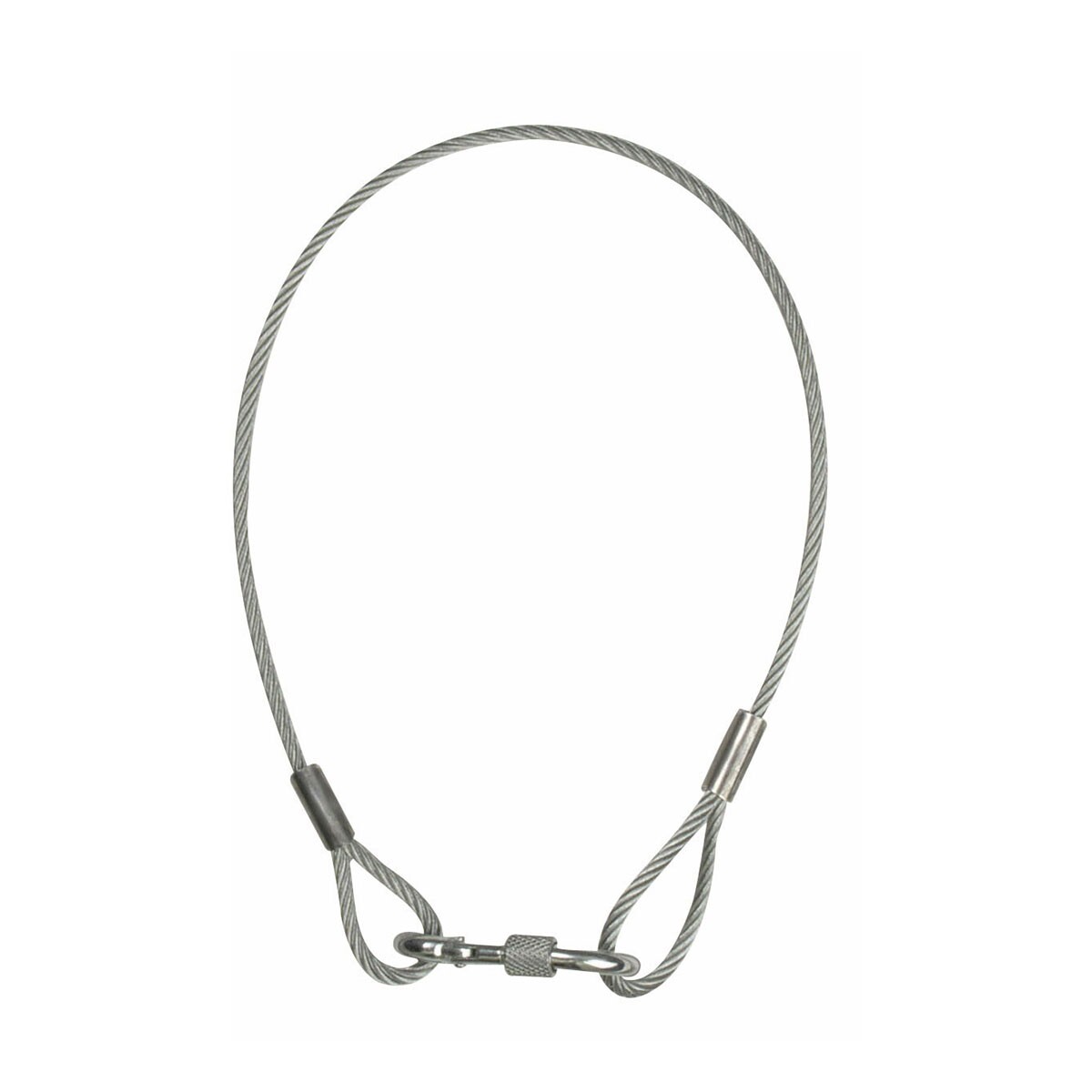 Showgear Veiligheidskabel Ø 4mm 50cm Showgear Veiligheidskabel Ø 4mm 50cm