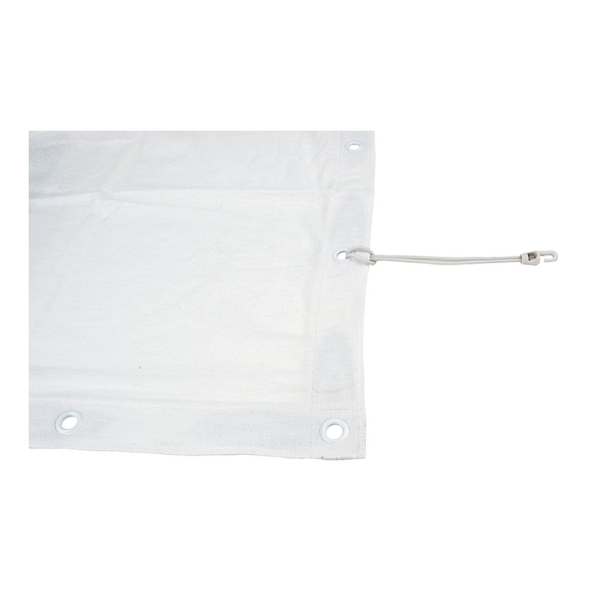 Showgear vierkant doek 140 x 140 cm - wit Showgear vierkant doek 140 x 140 cm - wit