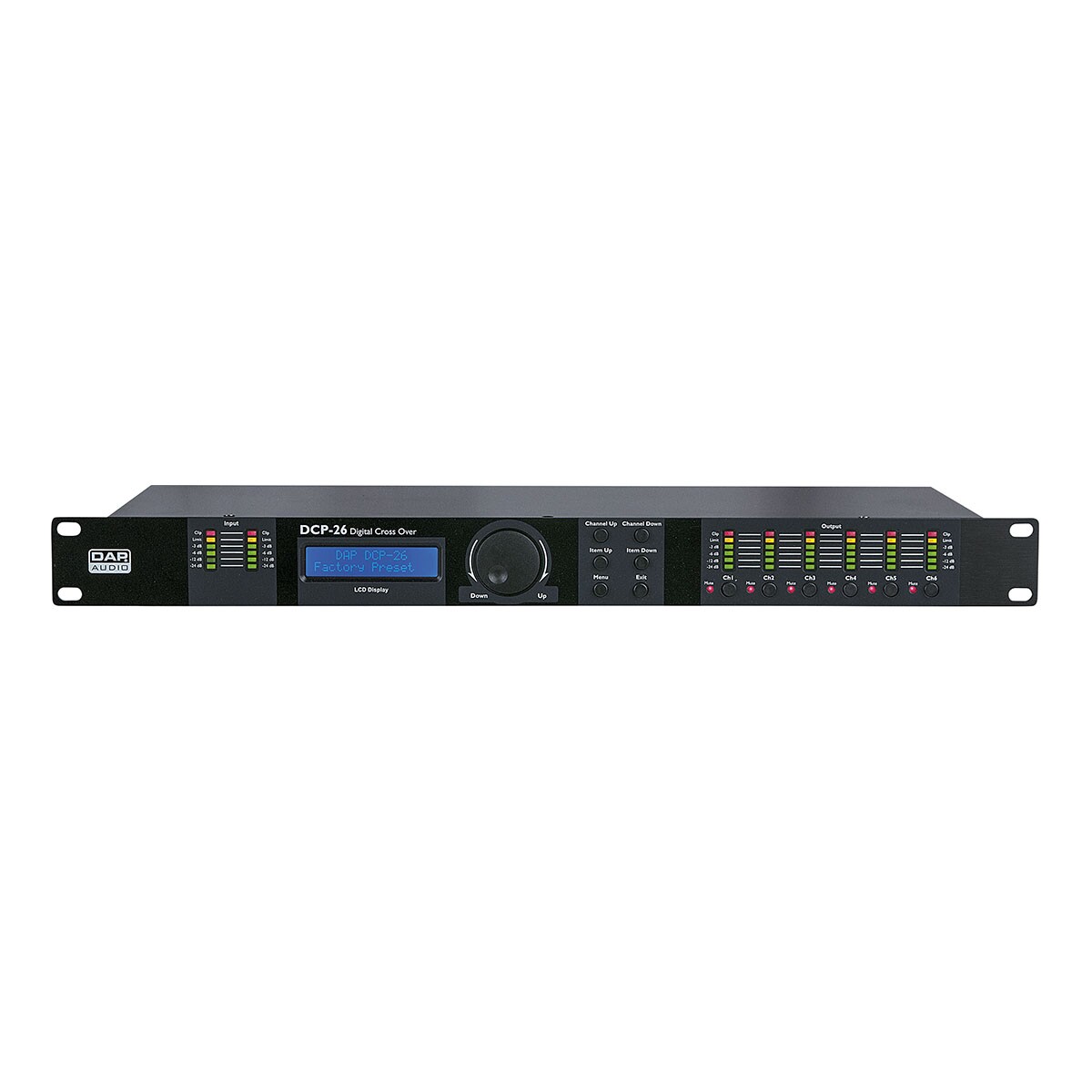DAP DCP-26 MKII Digitale crossover DAP DCP-26 MKII Digitale crossover