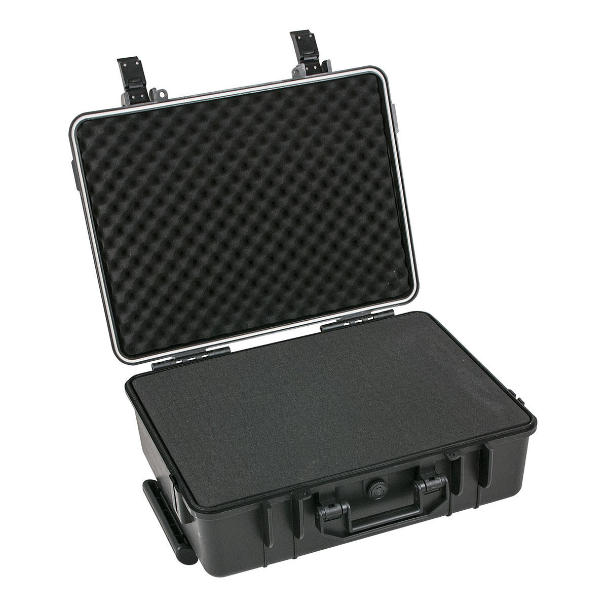 Showgear Daily Case 37 met trolley universele waterdichte robuuste kunststof koffer