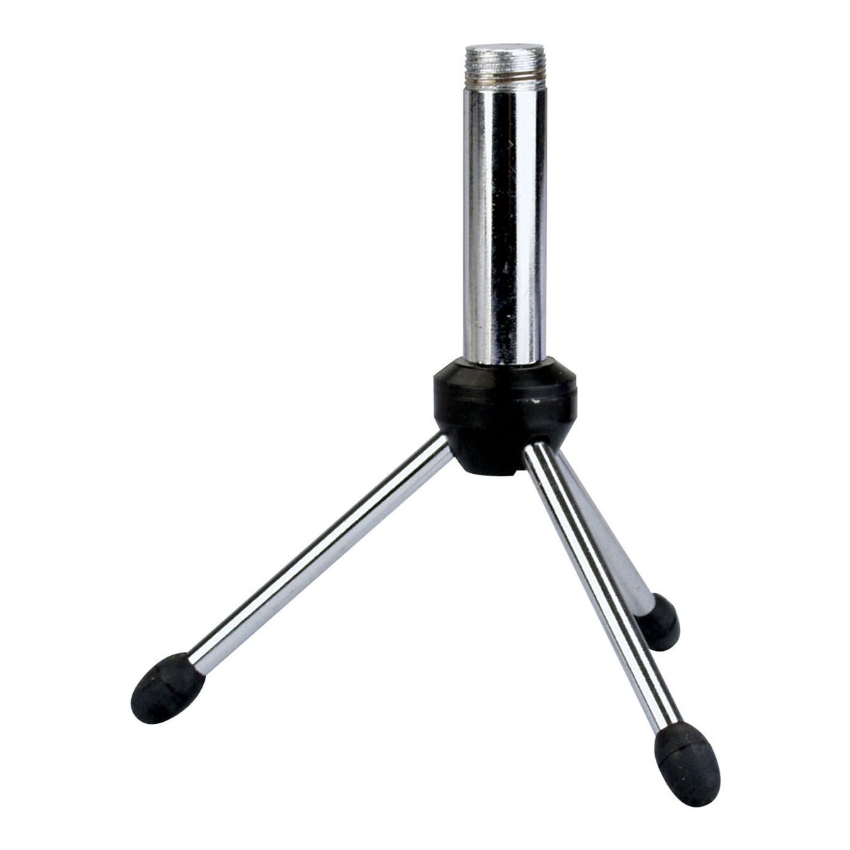 Showgear Mini Desk Mic. Stand Chroom, 15 cm Showgear Mini Desk Mic. Stand Chroom, 15 cm