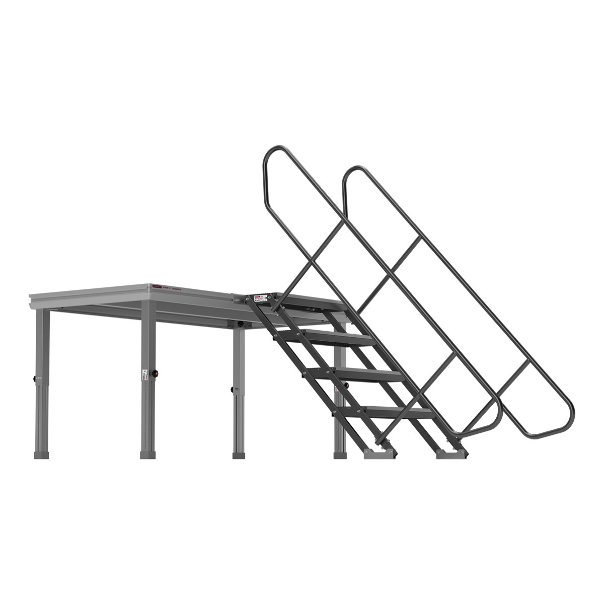 FORTEX Verstelbare Podium Trap 60 - 100cm FORTEX Verstelbare Podium Trap 60 - 100cm
