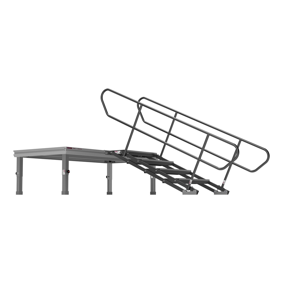 FORTEX Verstelbare Podium Trap 60 - 100cm FORTEX Verstelbare Podium Trap 60 - 100cm