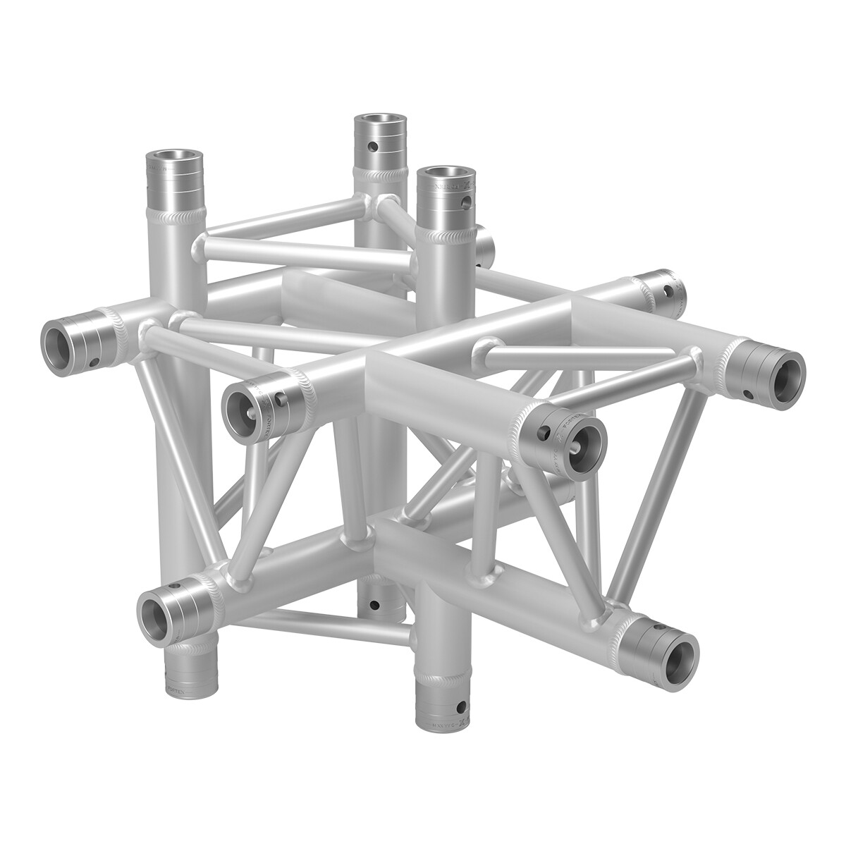 FORTEX FX33-T51 driehoek truss 5-weg T-stuk FORTEX FX33-T51 driehoek truss 5-weg T-stuk