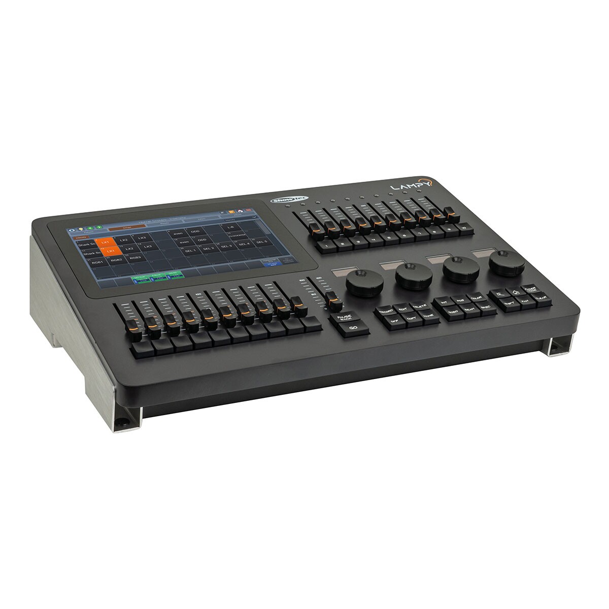 Showtec LAMPY 20 2U - 2 Universe DMX controller met 20 faders Showtec LAMPY 20 2U - 2 Universe DMX controller met 20 faders