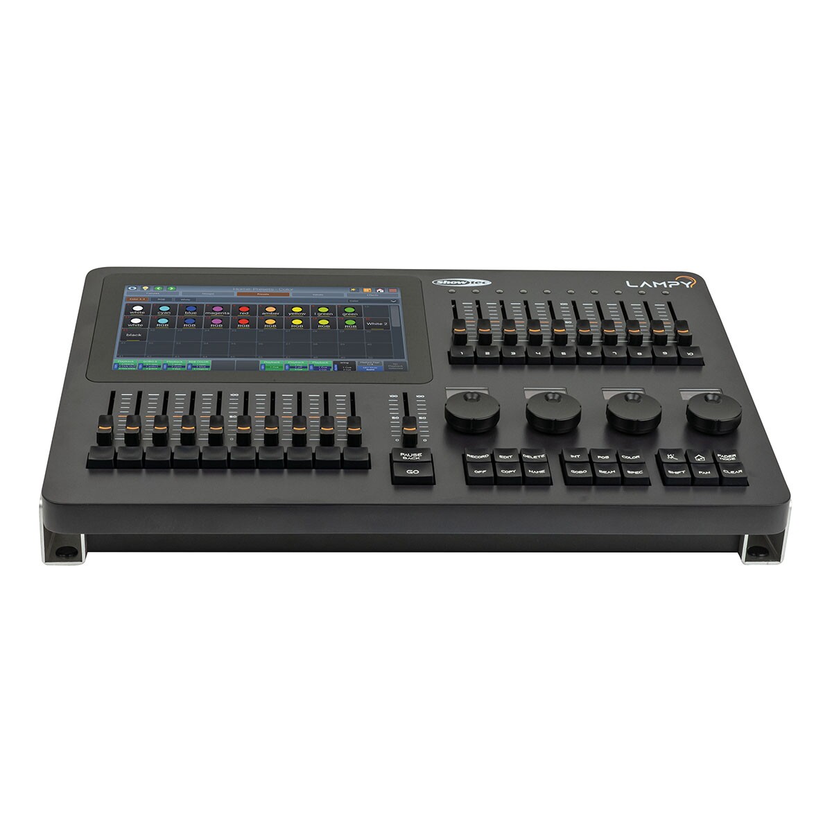 Showtec LAMPY 20 2U - 2 Universe DMX controller met 20 faders Showtec LAMPY 20 2U - 2 Universe DMX controller met 20 faders