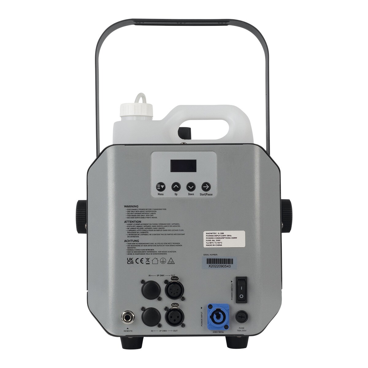Showtec Stellar S-1200 Sneeuwmachine 1200 W Showtec Stellar S-1200 Sneeuwmachine 1200 W