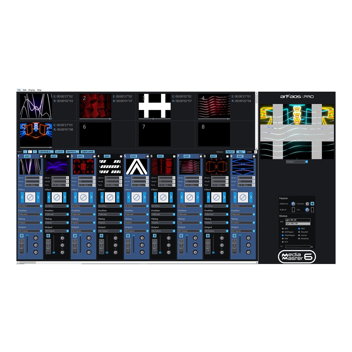 Arkaos MediaMaster Express 6 License Licentie voor video-aansturingssoftware Arkaos MediaMaster Express 6 License Licentie voor video-aansturingssoftware