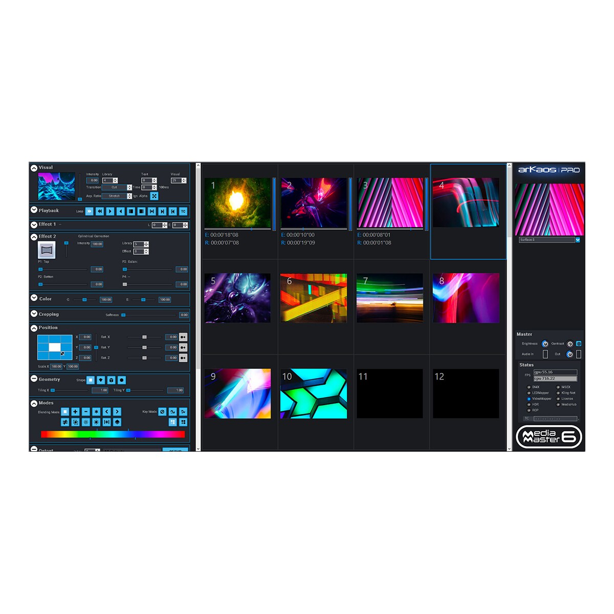 Arkaos MediaMaster Express 6 License Licentie voor video-aansturingssoftware Arkaos MediaMaster Express 6 License Licentie voor video-aansturingssoftware