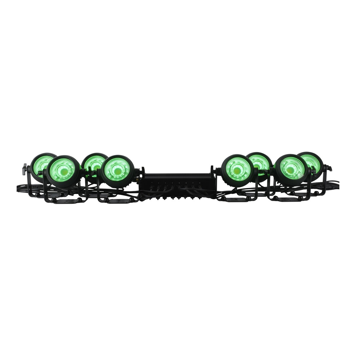 Showtec Titan Strobe FLEX FX Set met 8x 100 W LED strobes + controller Showtec Titan Strobe FLEX FX Set met 8x 100 W LED strobes + controller