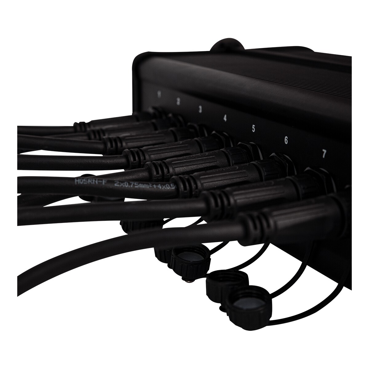 Showtec Octostrip FLEX Set - 1 m Set met 8x 27 W Octostrips + controller Showtec Octostrip FLEX Set - 1 m Set met 8x 27 W Octostrips + controller