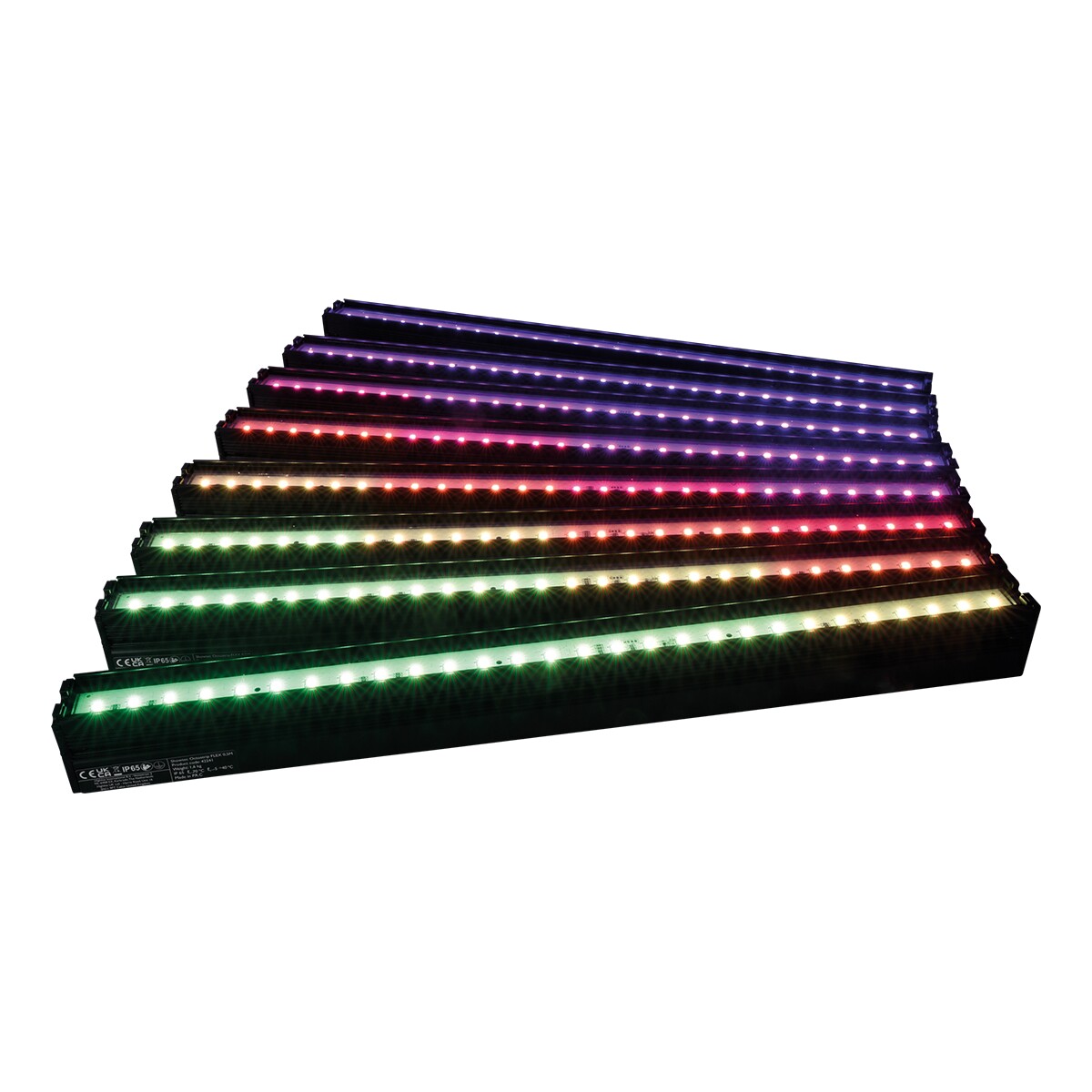 Showtec Octostrip FLEX Set - 0.5 m Set met 8x 14 W Octostrips + controller Showtec Octostrip FLEX Set - 0.5 m Set met 8x 14 W Octostrips + controller