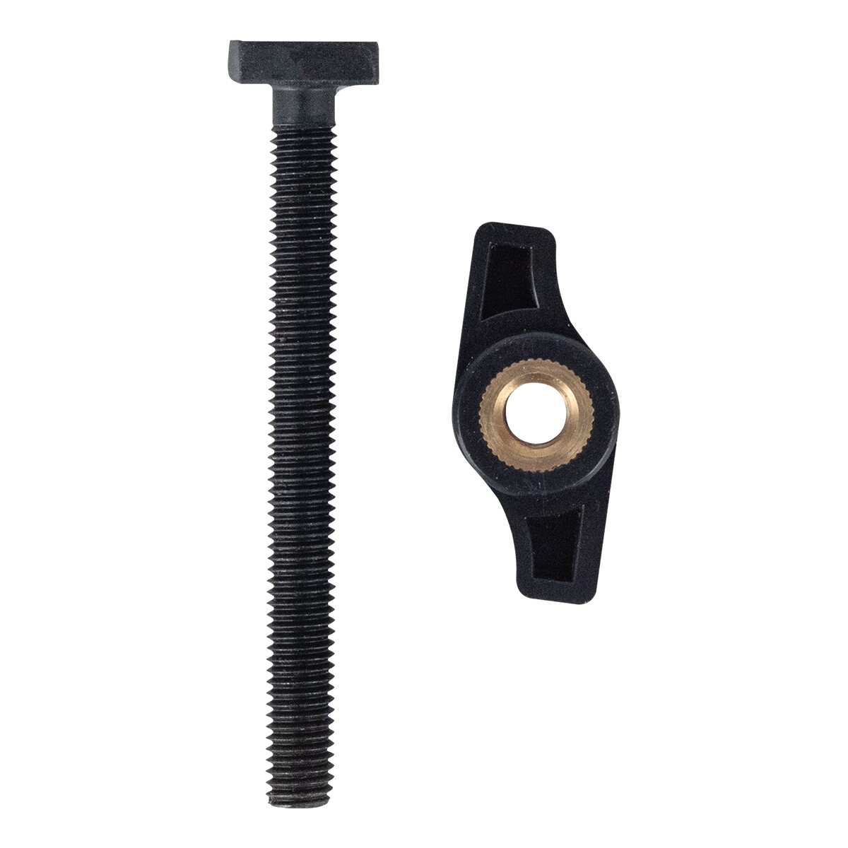 WENTEX® SET Frame Wing Nut M8 and Hammer Head Bolt Zwart WENTEX® SET Frame Wing Nut M8 and Hammer Head Bolt Zwart