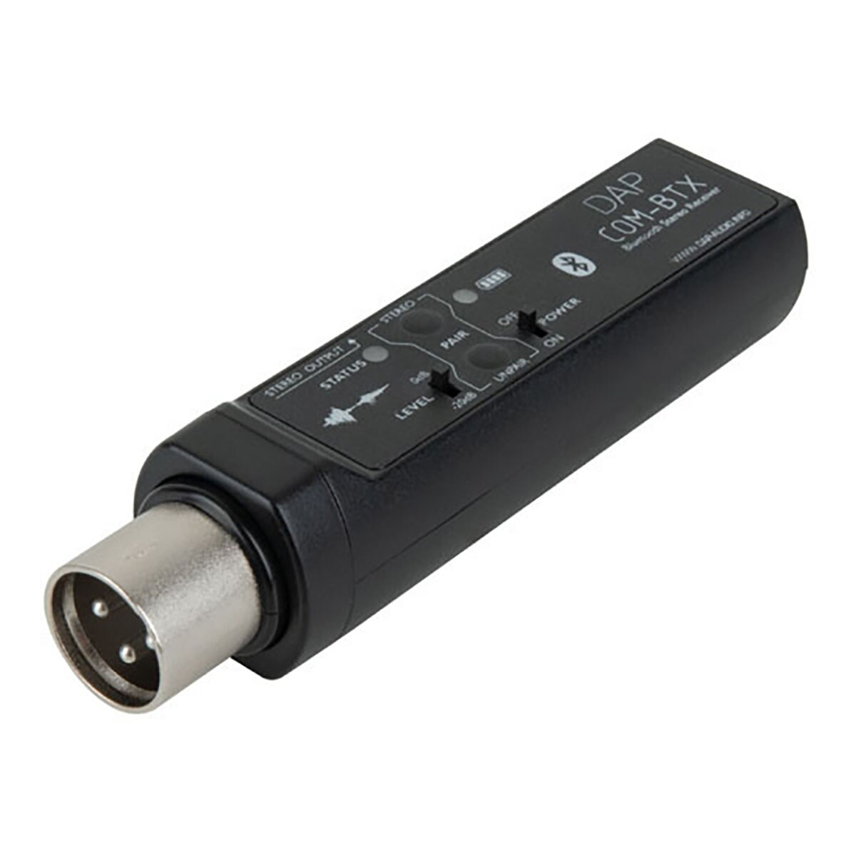 DAP COM-BTX BT 5.0 Audio Receiver Stereo/mono master/slave XLR-type ontvanger DAP COM-BTX BT 5.0 Audio Receiver Stereo/mono master/slave XLR-type ontvanger