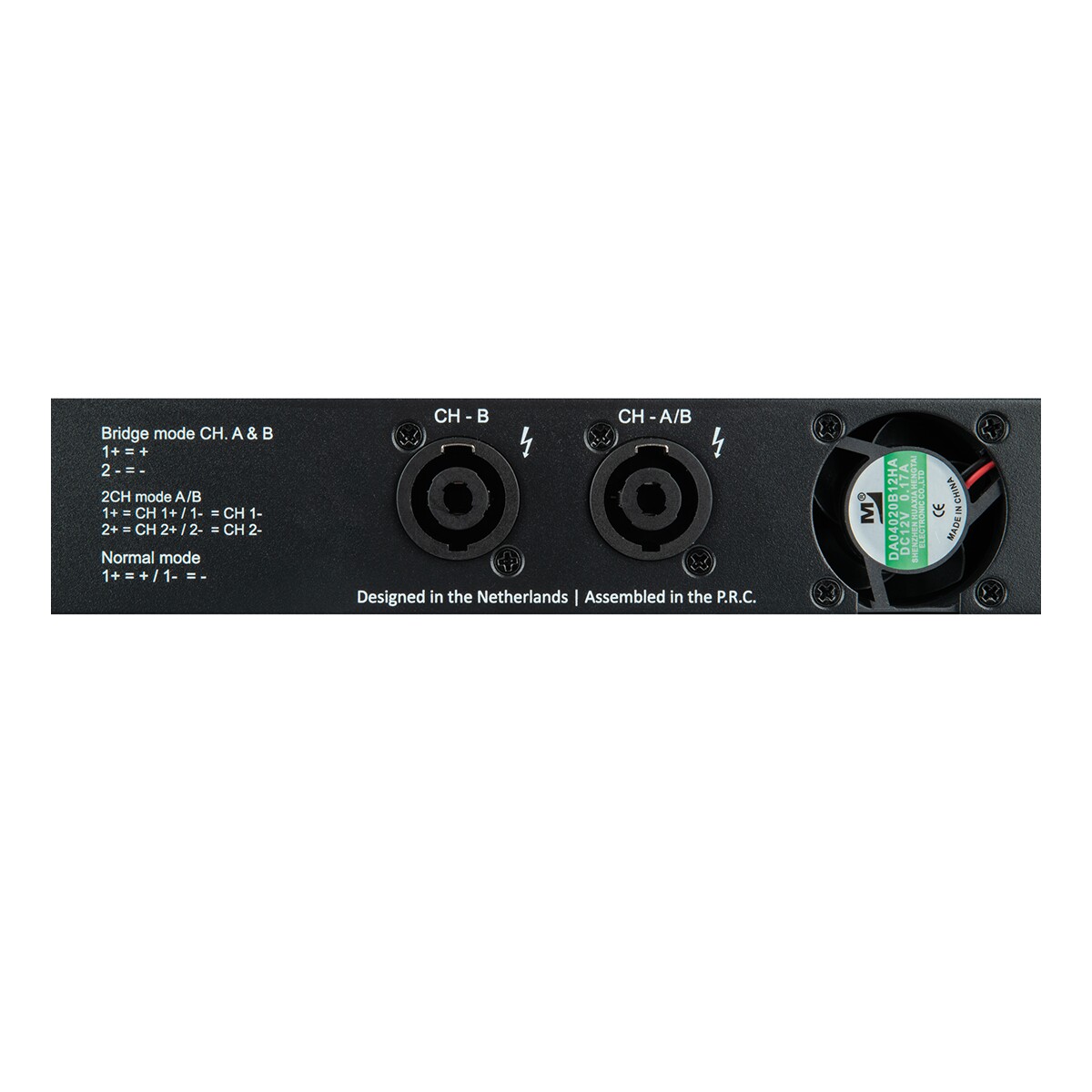 DAP SI-2.750 2x 750 W installatieversterker DAP SI-2.750 2x 750 W installatieversterker