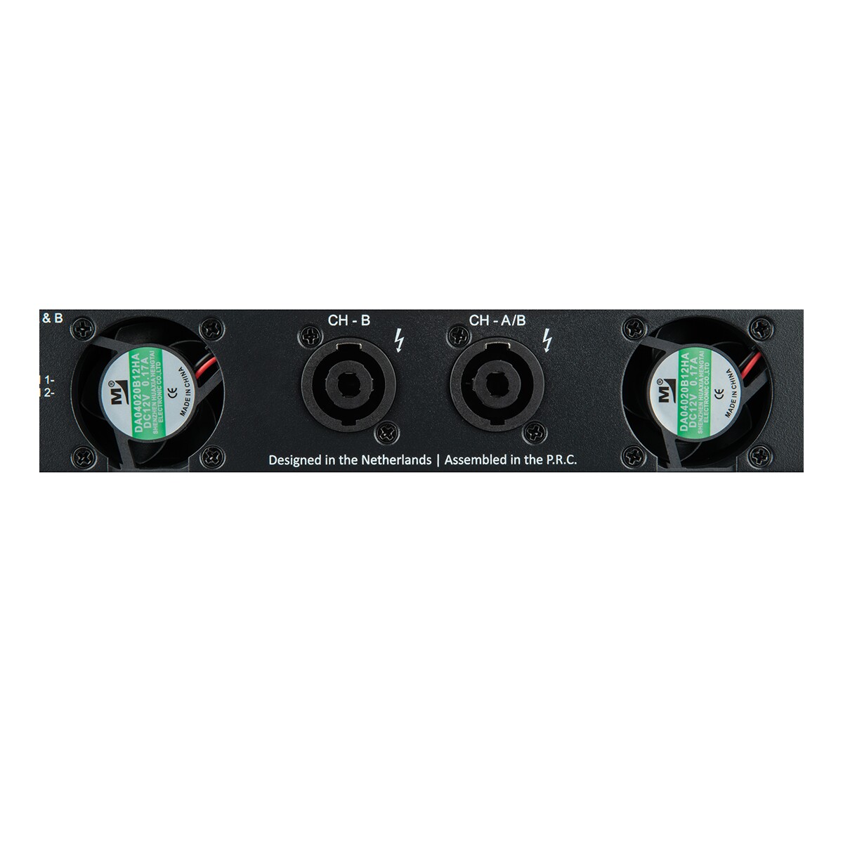 DAP SI-2.1200 2x 1200 W installatieversterker DAP SI-2.1200 2x 1200 W installatieversterker