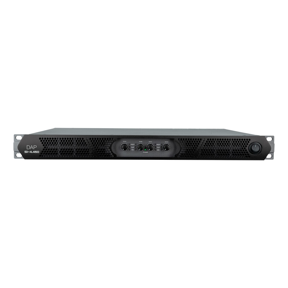 DAP SI-4.450 4x 450 W installatieversterker DAP SI-4.450 4x 450 W installatieversterker