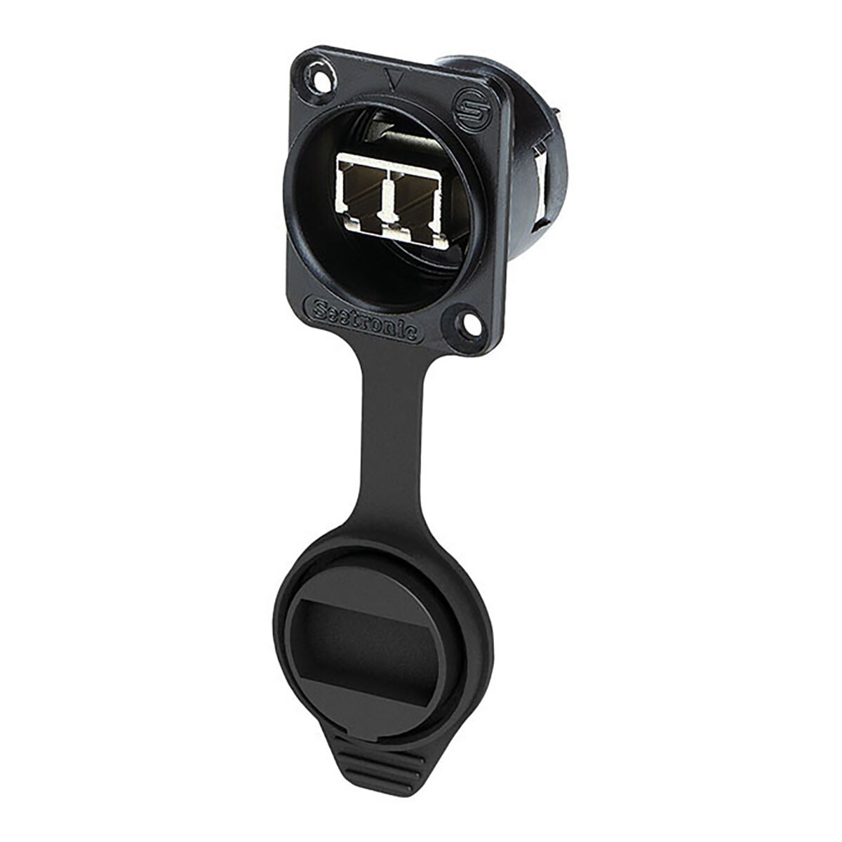 Seetronic LC Duplex Chassis Connector IP65 - Vergulde contacten