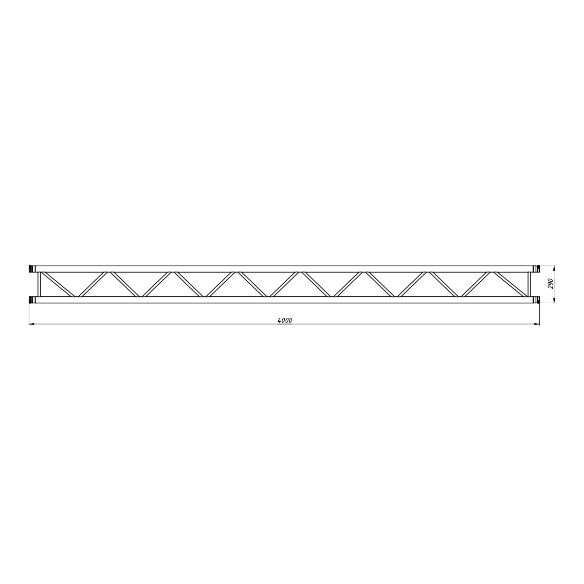 FORTEX FX32-L400 ladder truss 400 cm FORTEX FX32-L400 ladder truss 400 cm