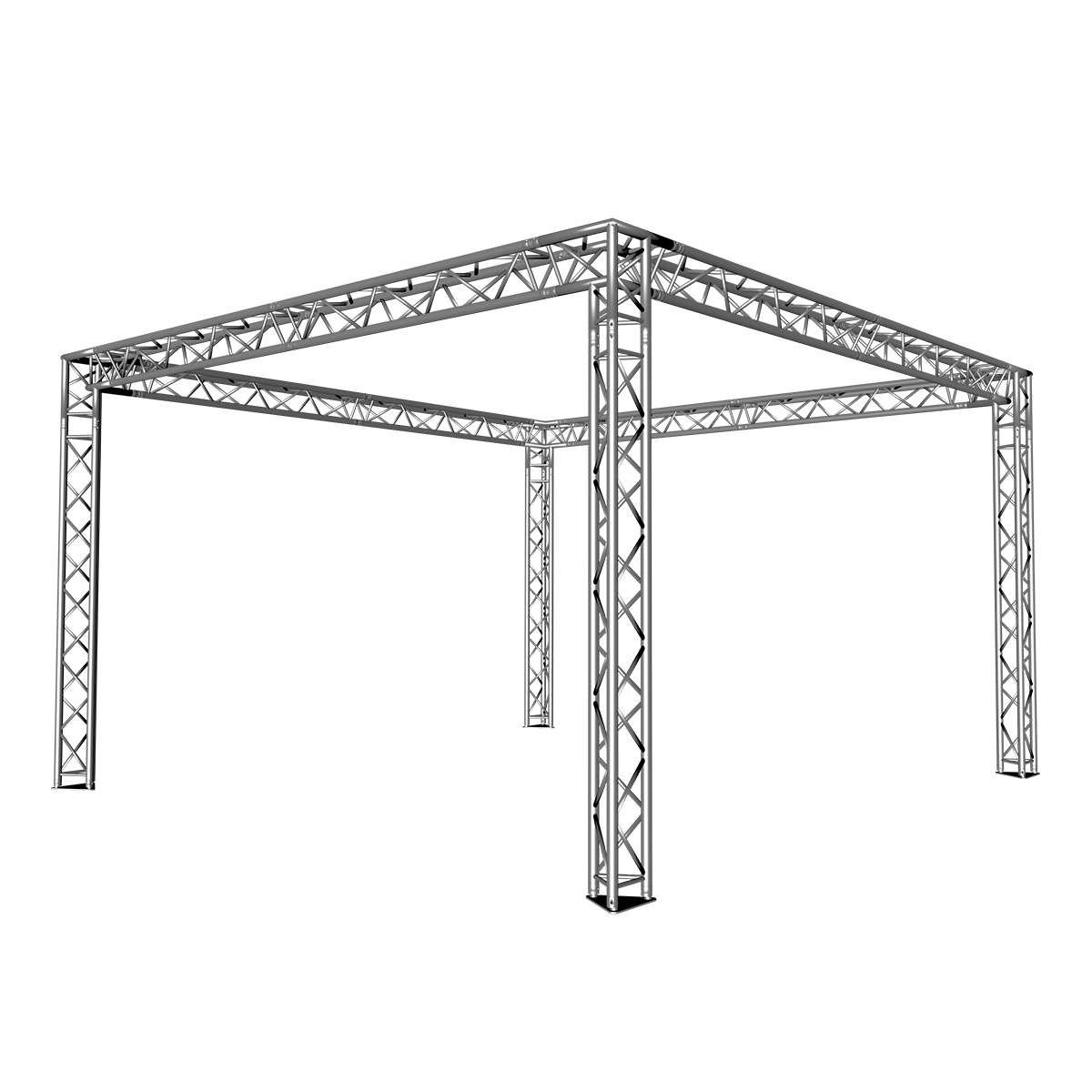 FORTEX FX33 driehoek truss beursstand carré 5x5x3 m FORTEX FX33 driehoek truss beursstand carré 5x5x3 m