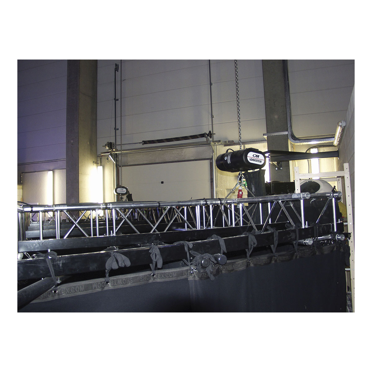 CM Lodestar D8 elektrische takel DC 1000kg 20m zwart CM Lodestar D8 elektrische takel DC 1000kg 20m zwart