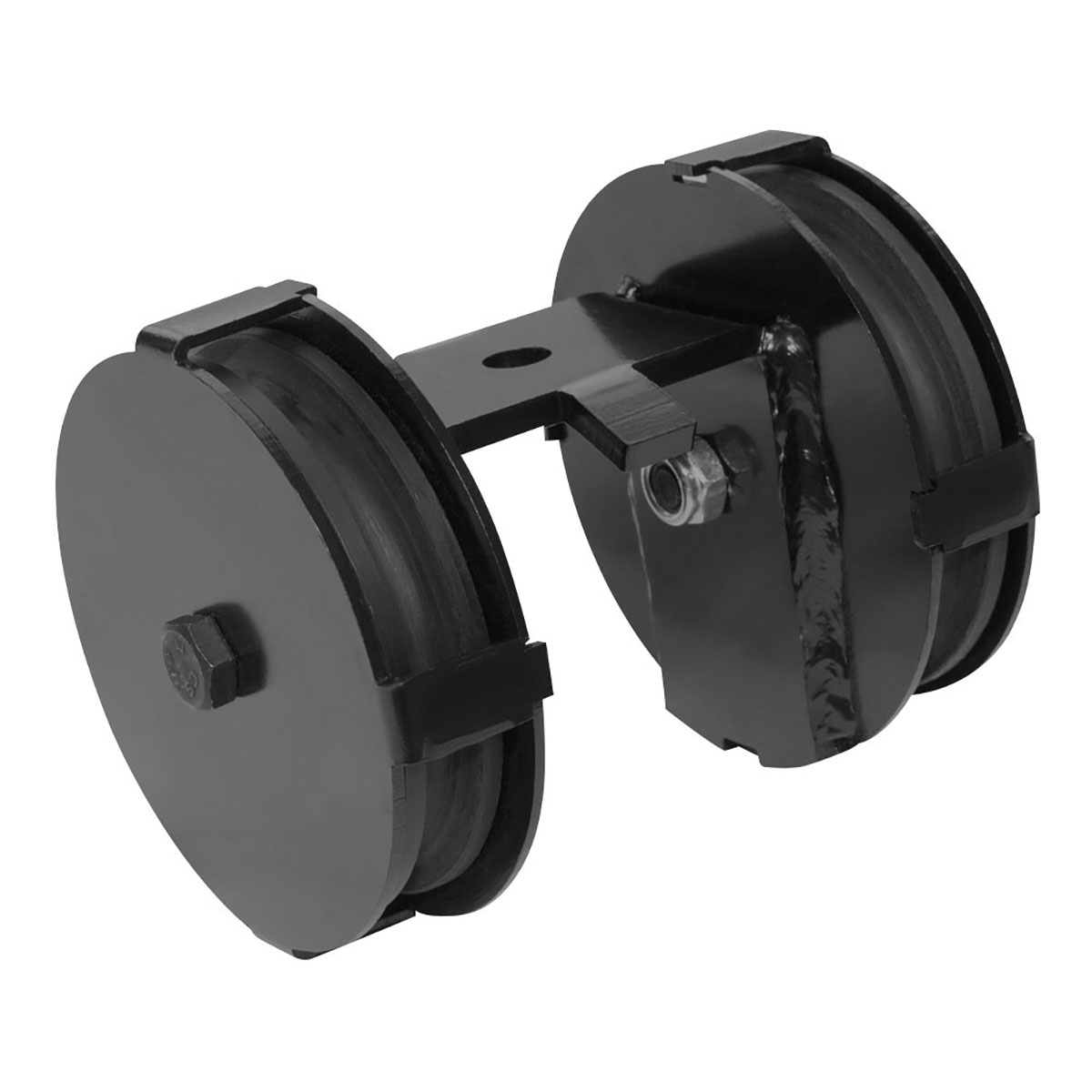 WENTEX® Eurotrack - Dubbele katrol WENTEX® Eurotrack - Dubbele katrol