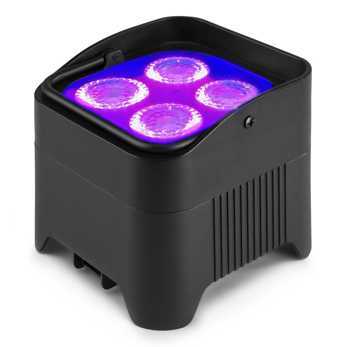 BeamZ BBP94W accu LED PAR 4x 12W RGBAW-UV en draadloze DMX BeamZ BBP94W accu LED PAR 4x 12W RGBAW-UV en draadloze DMX