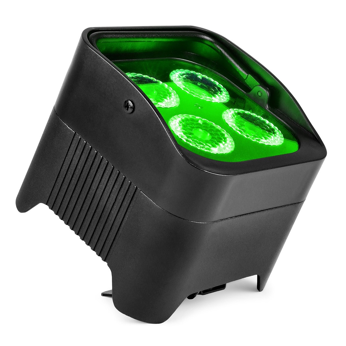 BeamZ BBP94W accu LED PAR 4x 12W RGBAW-UV en draadloze DMX BeamZ BBP94W accu LED PAR 4x 12W RGBAW-UV en draadloze DMX