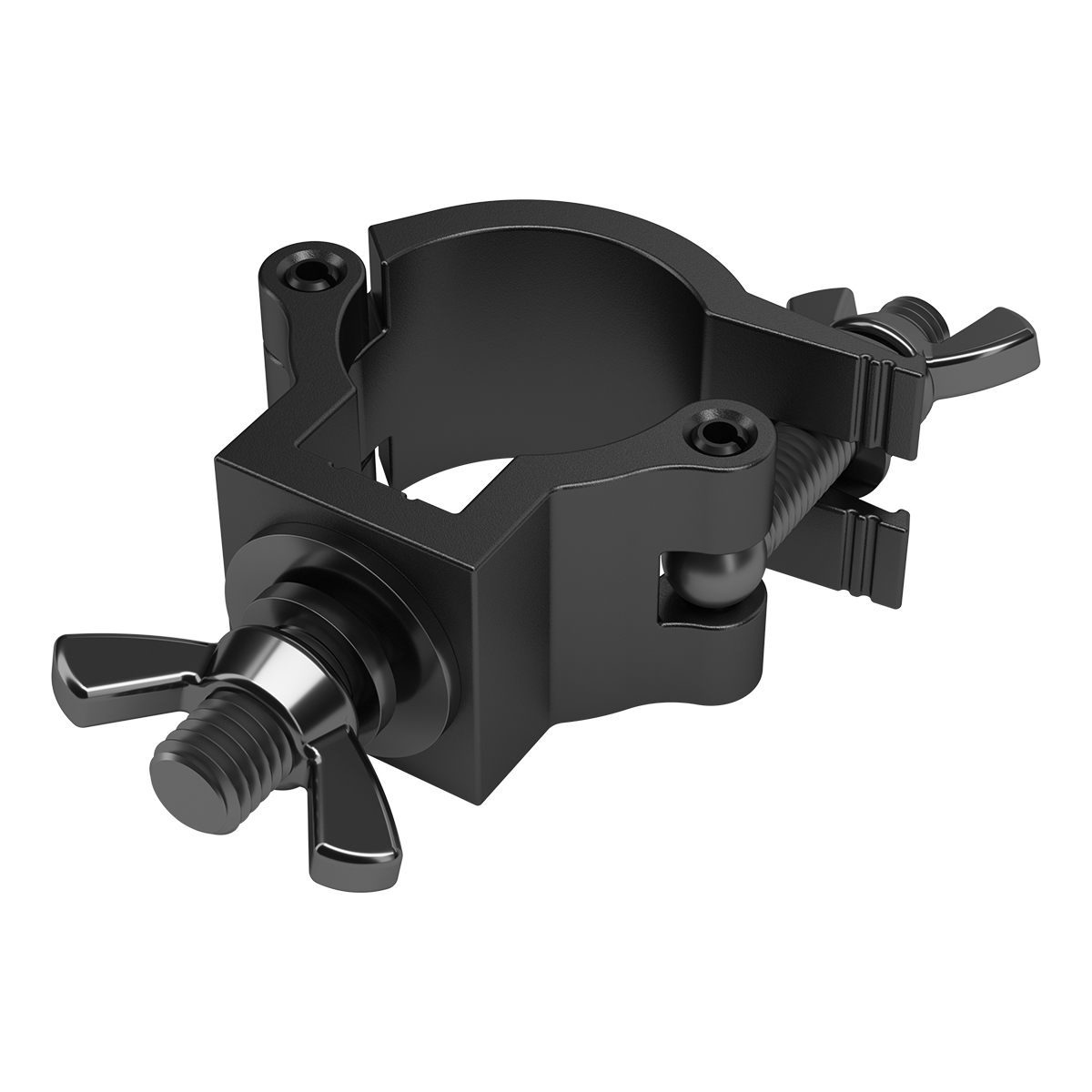 FORTEX Half Coupler truss klem WLL 75kg buis Ø32-35mm zwart FORTEX Half Coupler truss klem WLL 75kg buis Ø32-35mm zwart