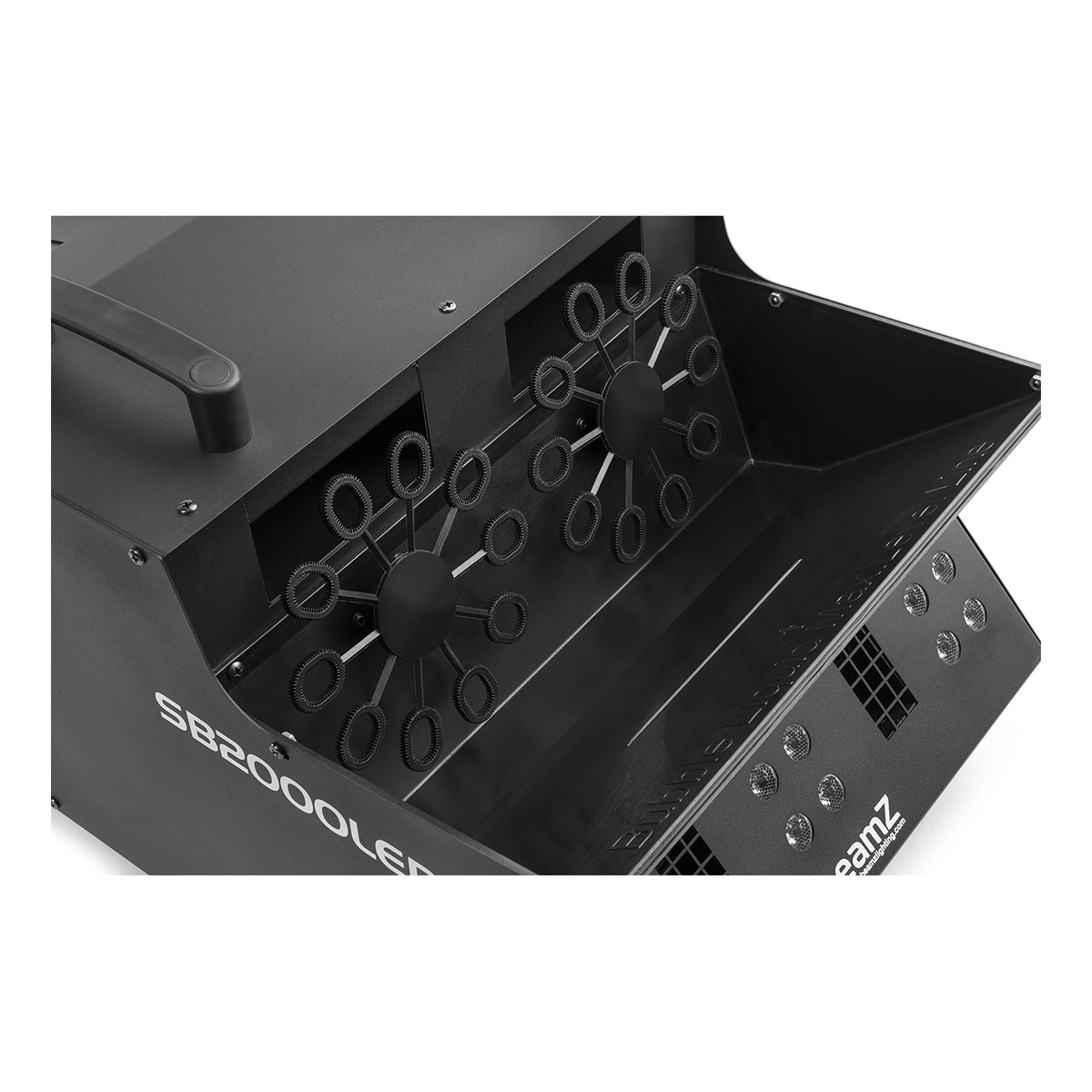 BeamZ SB2000LED Rook- en Bellenblaasmachine met LED's BeamZ SB2000LED Rook- en Bellenblaasmachine met LED's