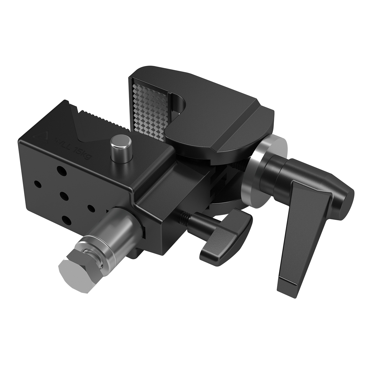 FORTEX Super Clamp 035 WLL 15kg 30-51mm zwart inclusief Spigot FORTEX Super Clamp 035 WLL 15kg 30-51mm zwart inclusief Spigot