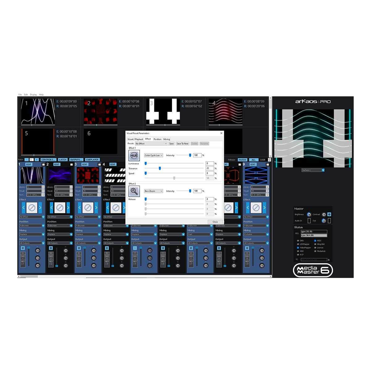 Arkaos MediaMaster Express 6 Backup License Backup-licentie voor video-aansturingssoftware Arkaos MediaMaster Express 6 Backup License Backup-licentie voor video-aansturingssoftware