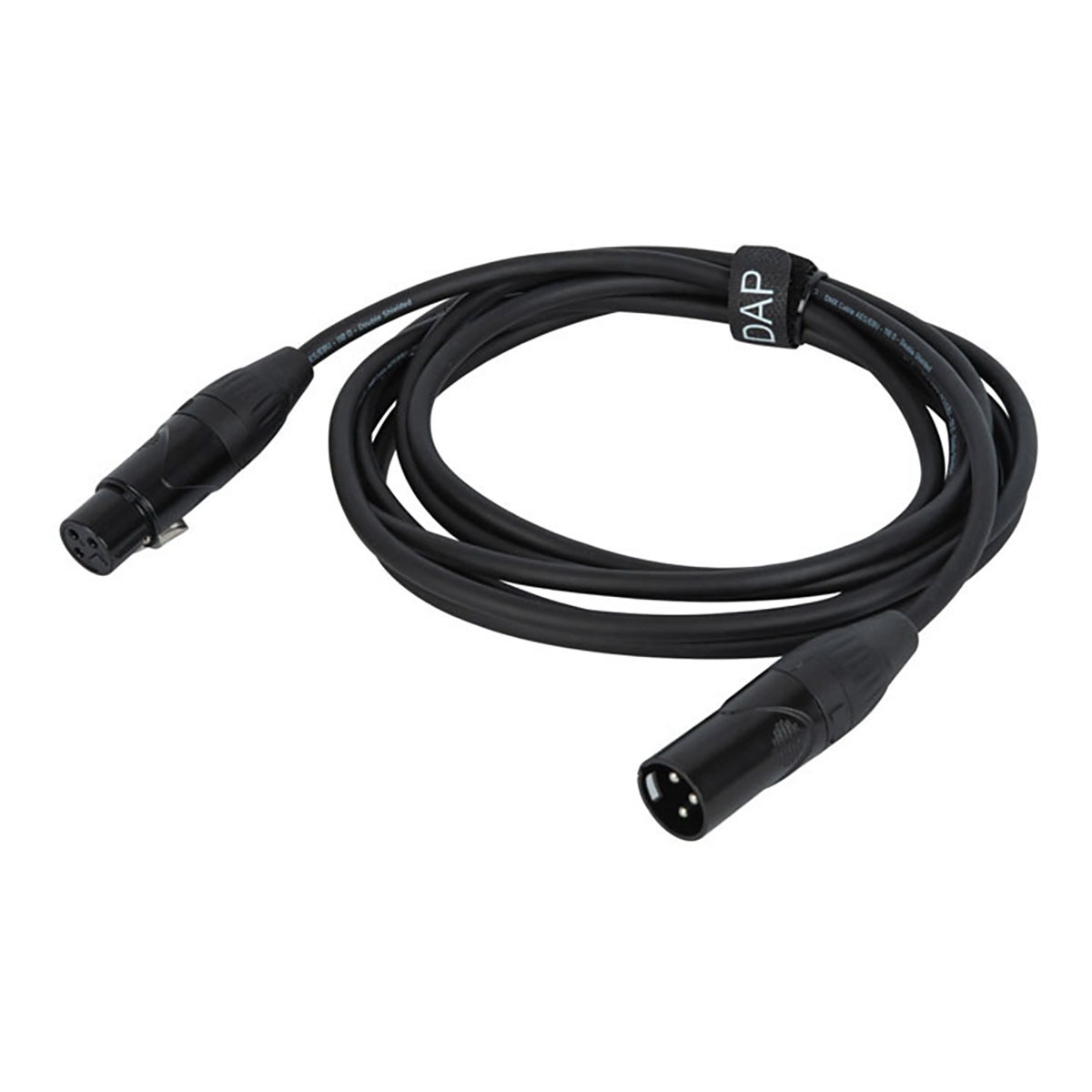 DAP PRO FLX09 - DMX/AES-EBU kabel 3-polig XLR Male/Female - 1,5 m